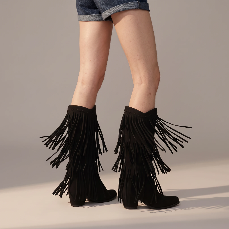 ARACELI Santiag Pour Femme - Yehaw | Noir