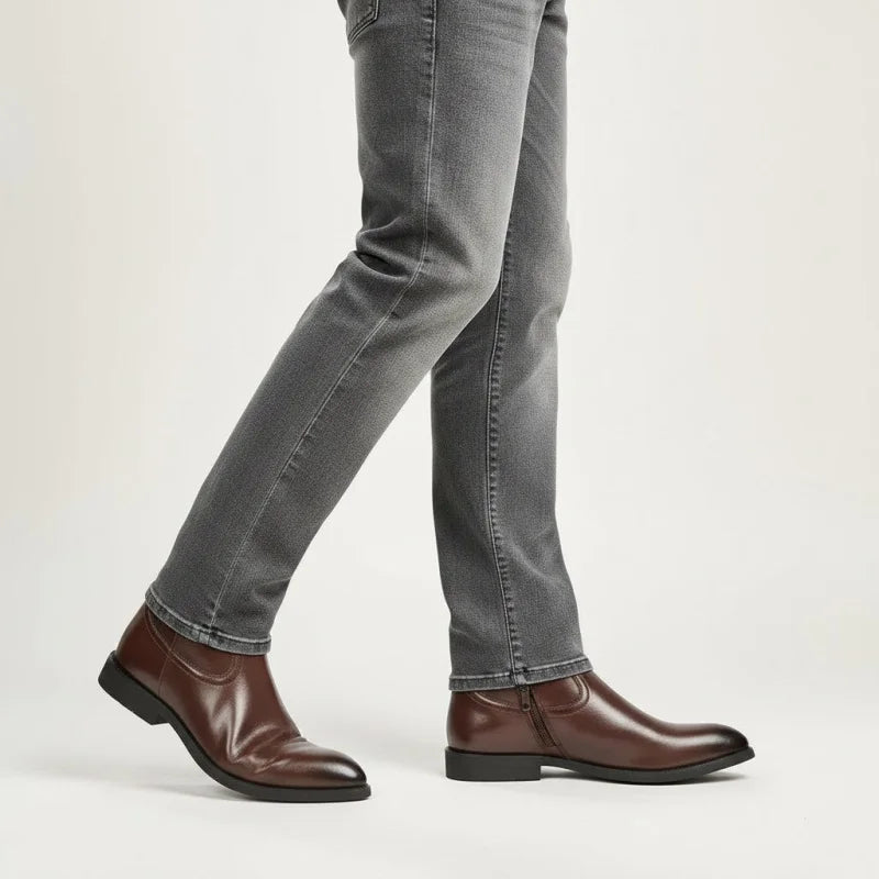 JIMMY Santiag Pour Homme - Yehaw | Marron