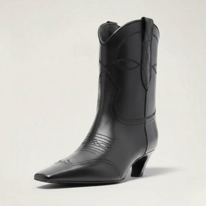 BERTA Santiag Pour Femme - Yehaw | Noir