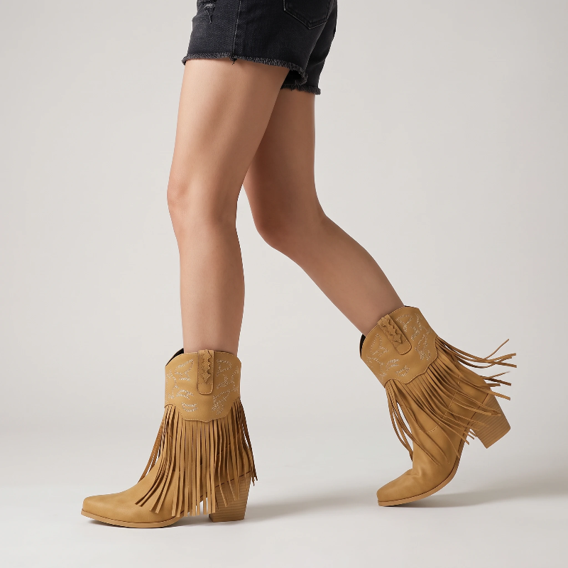 DALIA Santiag Pour Femme - Yehaw | Marron