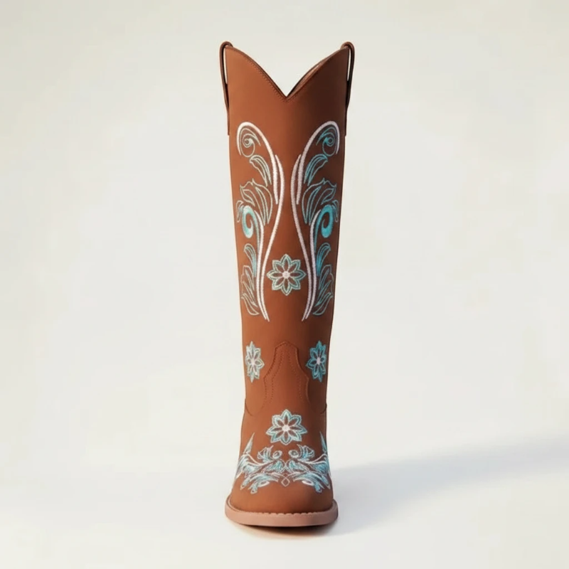 ADRIANA Santiag Pour Femme - Yehaw | Marron