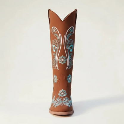 ADRIANA Santiag Pour Femme - Yehaw | Marron