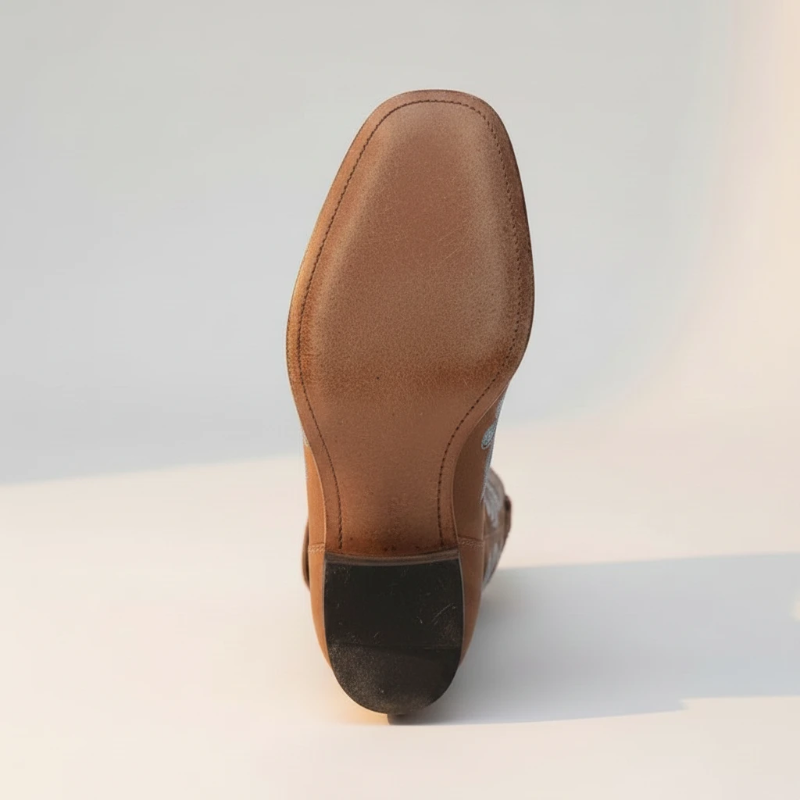 ADRIANA Santiag Pour Femme - Yehaw | Marron
