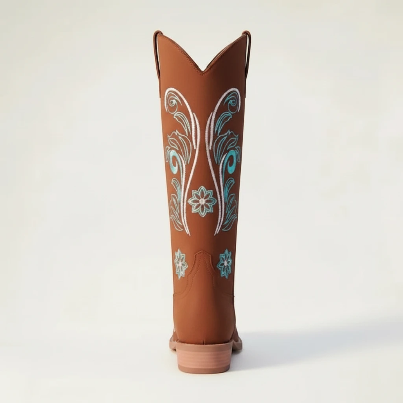 ADRIANA Santiag Pour Femme - Yehaw | Marron