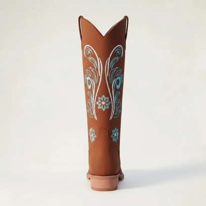 ADRIANA Santiag Pour Femme - Yehaw | Marron