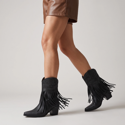 DALIA Santiag Pour Femme - Yehaw | Noir
