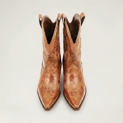 CAMILA Santiag Pour Femme - Yehaw | Marron