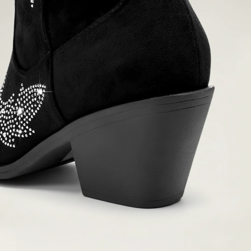 BESSIE Santiag Pour Femme - Yehaw | Noir