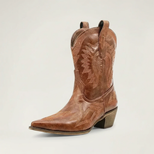 CAMILA Santiag Pour Femme - Yehaw | Marron