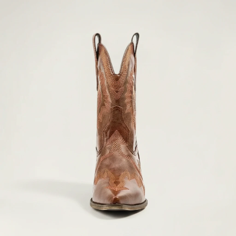 CAMILA Santiag Pour Femme - Yehaw | Marron