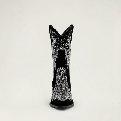 BESSIE Santiag Pour Femme - Yehaw | Noir