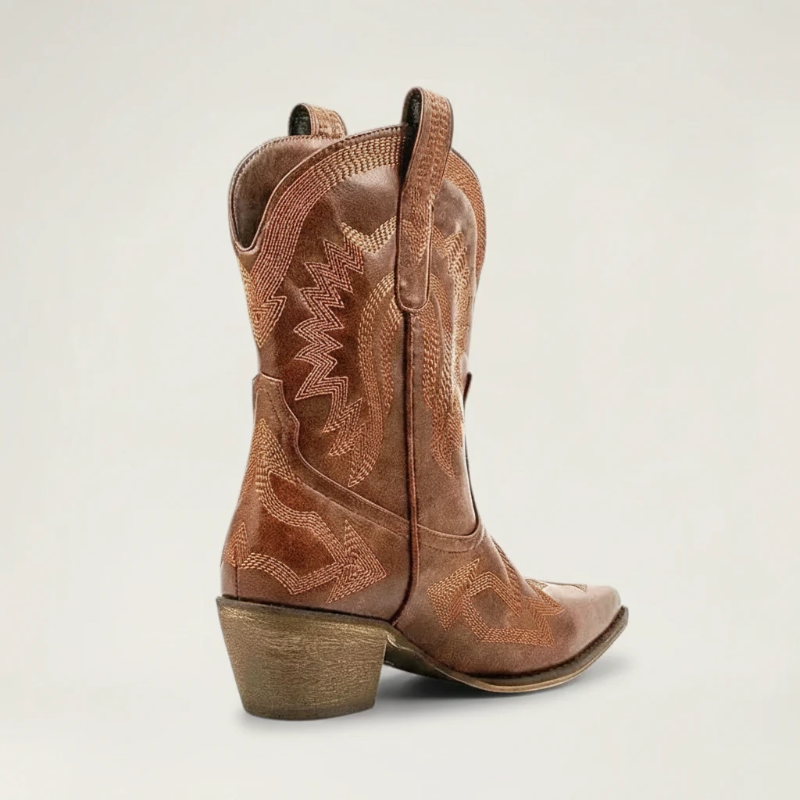 CAMILA Santiag Pour Femme - Yehaw | Marron