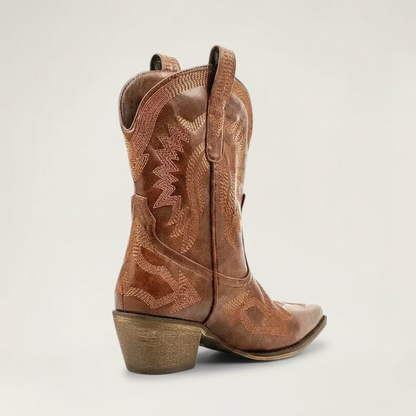 CAMILA Santiag Pour Femme - Yehaw | Marron