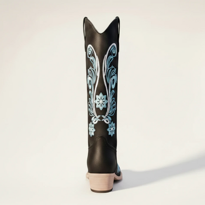 ADRIANA Santiag Pour Femme - Yehaw | Noir