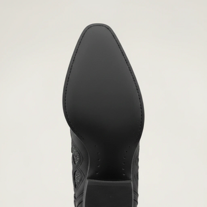 BERNARDA Santiag Pour Femme - Yehaw | Noir