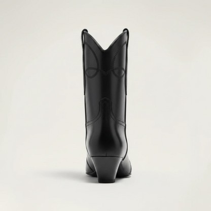 BERTA Santiag Pour Femme - Yehaw | Noir
