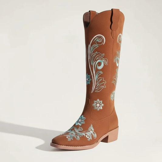 ADRIANA Santiag Pour Femme - Yehaw | Marron