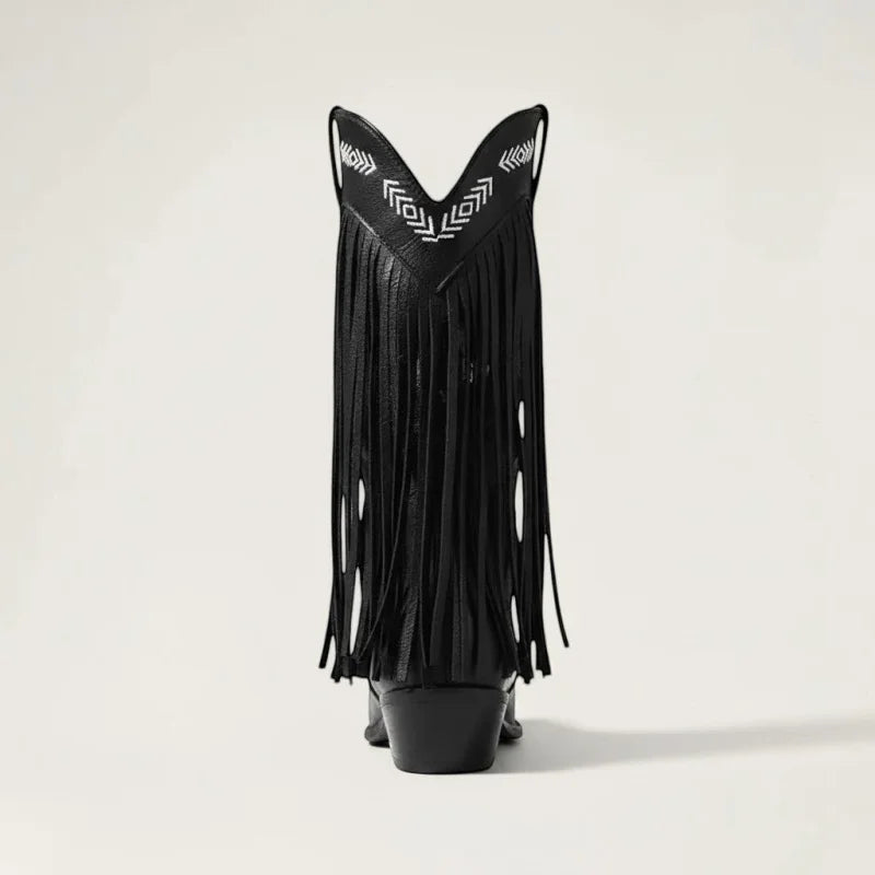 ALEJANDRA Santiag Pour Femme - Yehaw | Noir