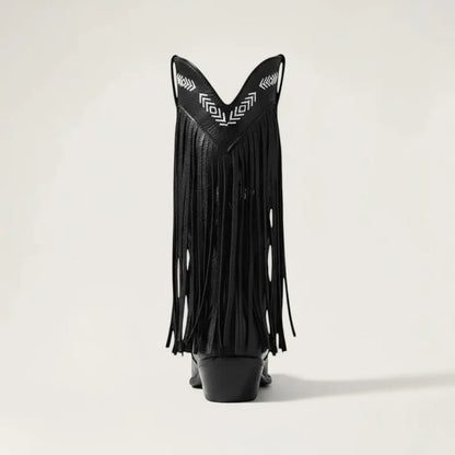 ALEJANDRA Santiag Pour Femme - Yehaw | Noir