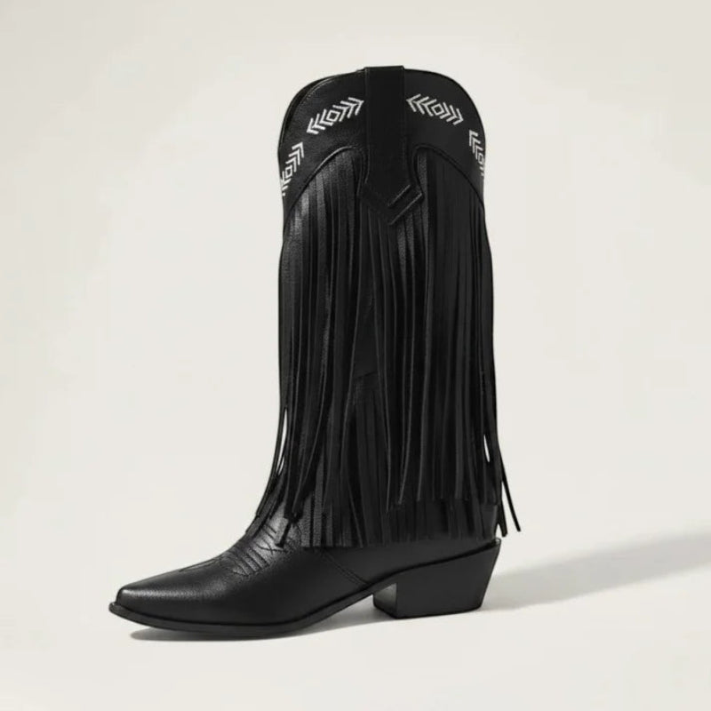 ALEJANDRA Santiag Pour Femme - Yehaw | Noir