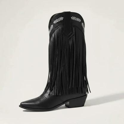 ALEJANDRA Santiag Pour Femme - Yehaw | Noir