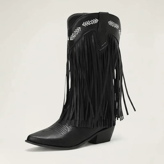 ALEJANDRA Santiag Pour Femme - Yehaw | Noir