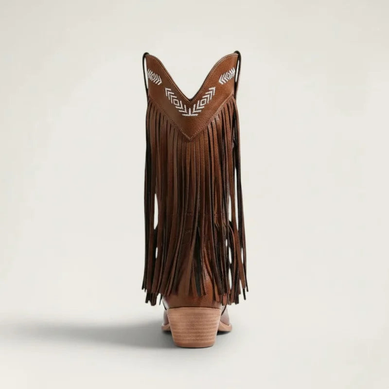 ALEJANDRA Santiag Pour Femme - Yehaw | Marron
