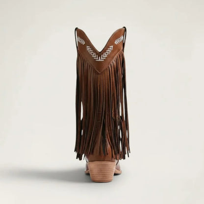 ALEJANDRA Santiag Pour Femme - Yehaw | Marron