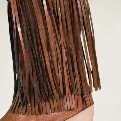 ALEJANDRA Santiag Pour Femme - Yehaw | Marron