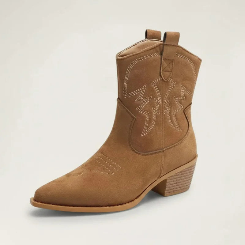 AURORE Santiag Pour Femme - Yehaw | Marron