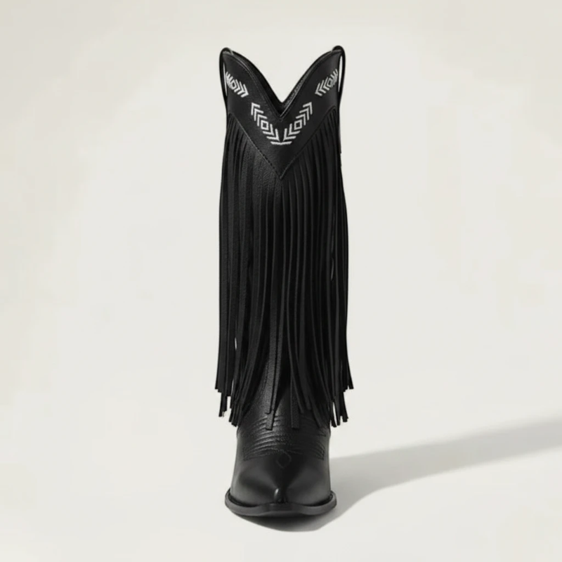 ALEJANDRA Santiag Pour Femme - Yehaw | Noir