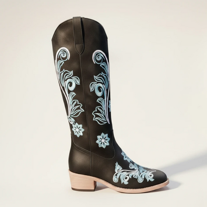 ADRIANA Santiag Pour Femme - Yehaw | Noir