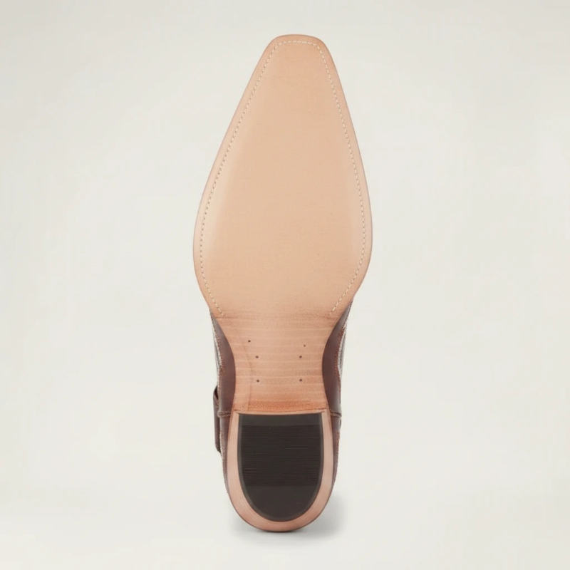 SALLY Santiag Pour Femme - Yehaw | Marron