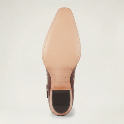 SALLY Santiag Pour Femme - Yehaw | Marron