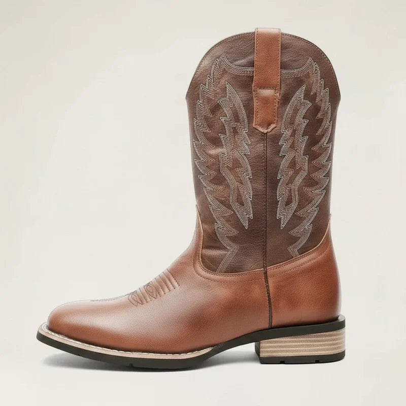 BILLY Santiag Pour Homme - Yehaw | Marron
