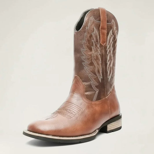 BILLY Santiag Pour Homme - Yehaw | Marron