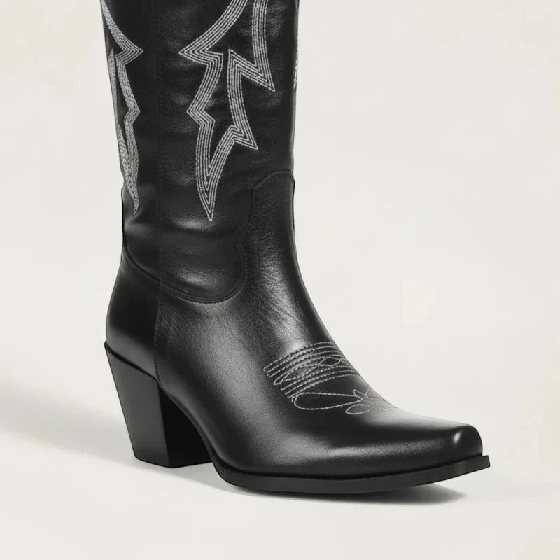 BEATRICE Santiag Pour Femme - Yehaw | Noir
