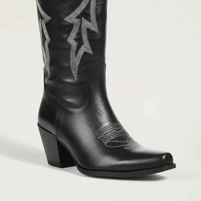 BEATRICE Santiag Pour Femme - Yehaw | Noir