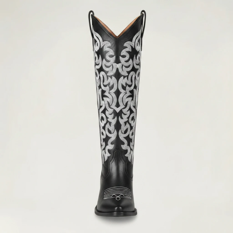 CELIA Santiag Pour Femme - Yehaw | Noir