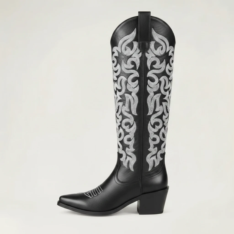 CELIA Santiag Pour Femme - Yehaw | Noir