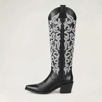 CELIA Santiag Pour Femme - Yehaw | Noir