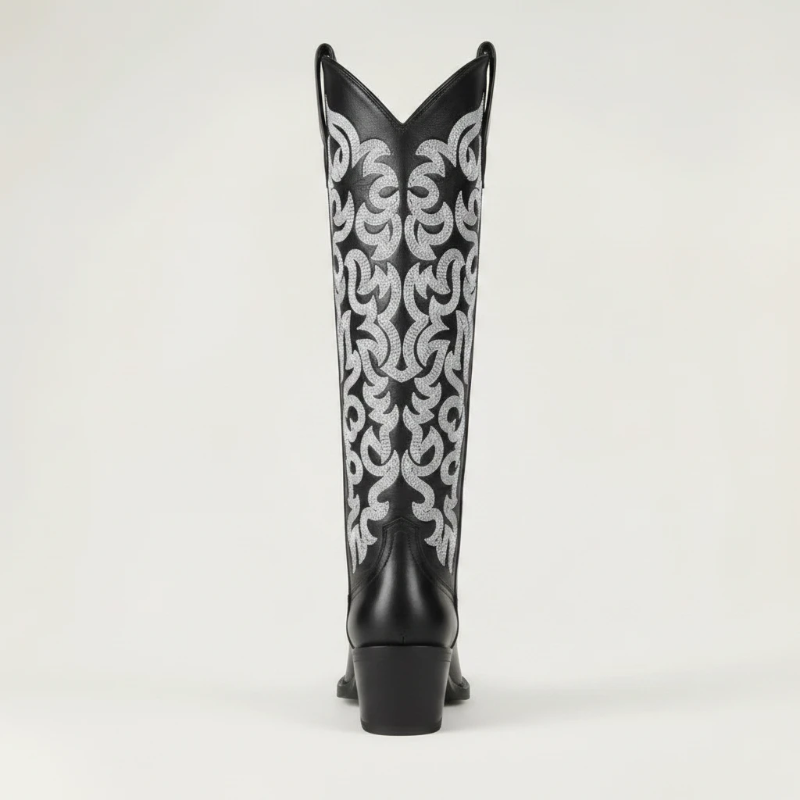 CELIA Santiag Pour Femme - Yehaw | Noir