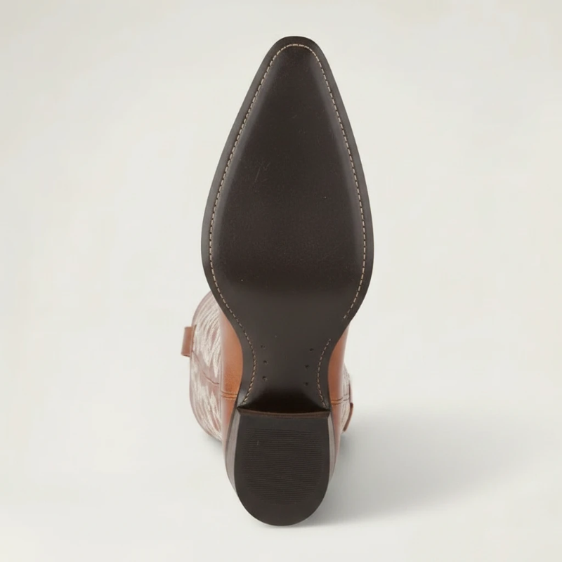 CELIA Santiag Pour Femme - Yehaw | Marron