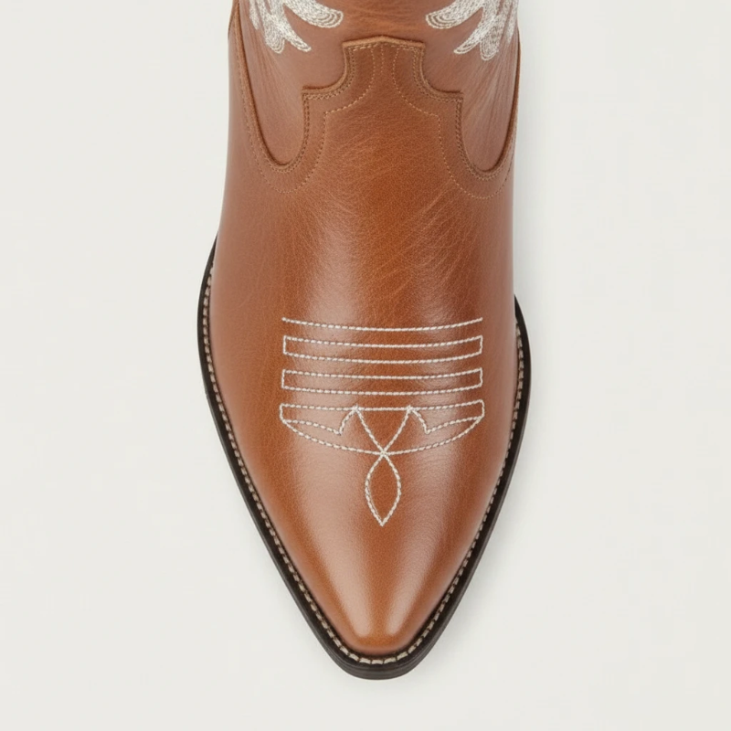 CELIA Santiag Pour Femme - Yehaw | Marron
