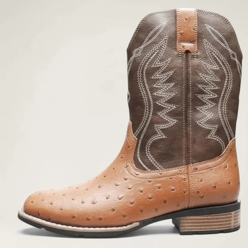 CHARRO Santiag Pour Homme - Yehaw | Marron