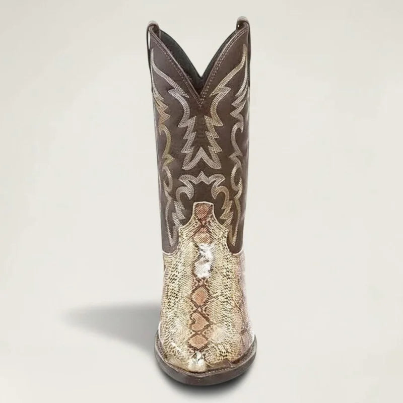 CLAY Santiag Pour Homme - Yehaw | Marron