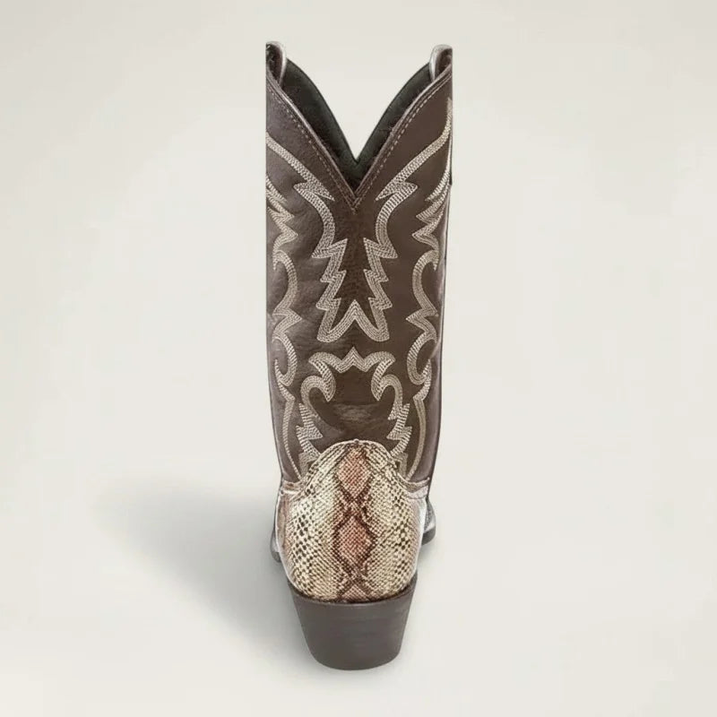CLAY Santiag Pour Homme - Yehaw | Marron