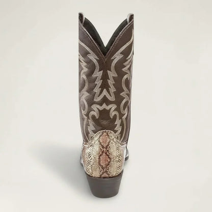 CLAY Santiag Pour Homme - Yehaw | Marron