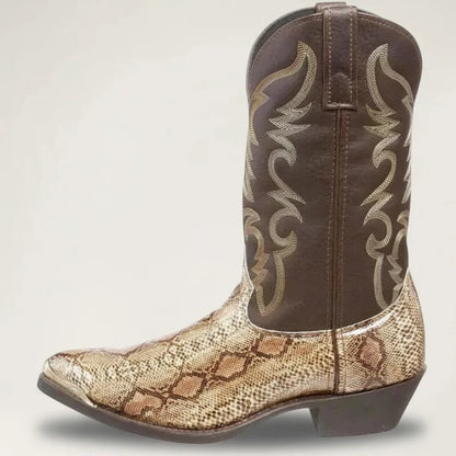 CLAY Santiag Pour Homme - Yehaw | Marron