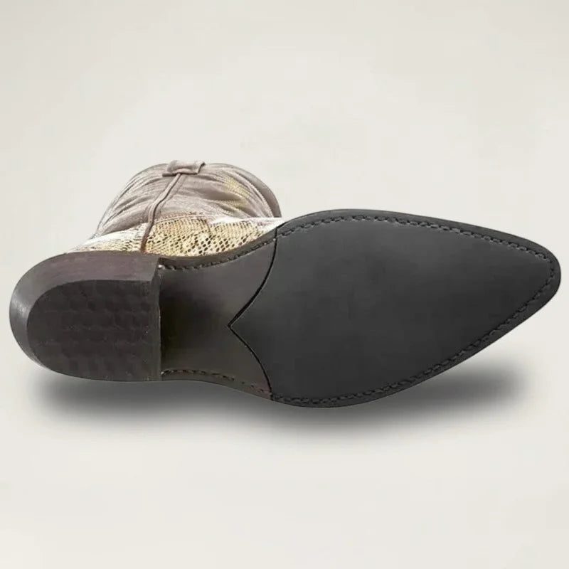 CLAY Santiag Pour Homme - Yehaw | Marron
